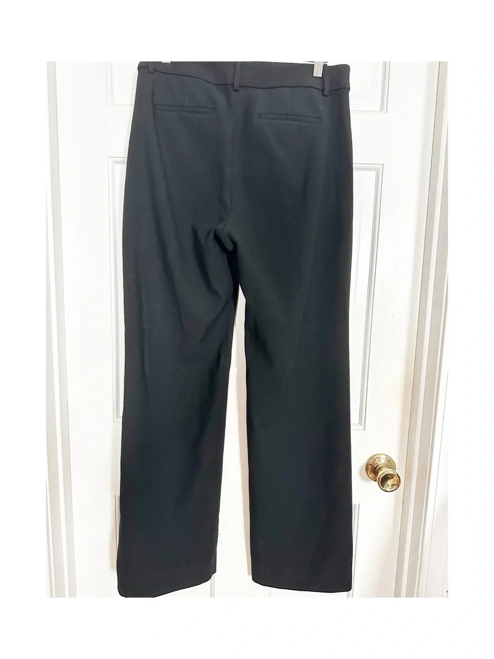 J. Crew Black High-Waist Trousers Pants Sz 12